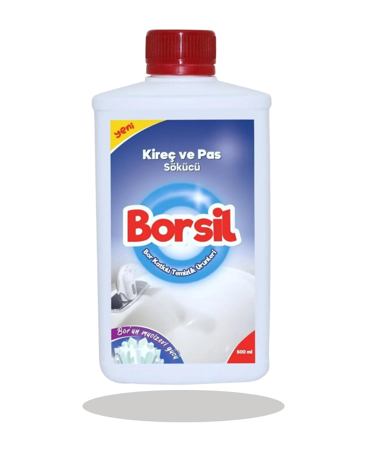 Borsil Kireç Ve Pas Çözücü Banyo Ve Musluk Parlatıcı Nano Teknoloji Derinlemesine Temizlik