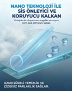 Borsil Cam Ve Ayna Temizleyici Nano Teknoloji Parlatıcı